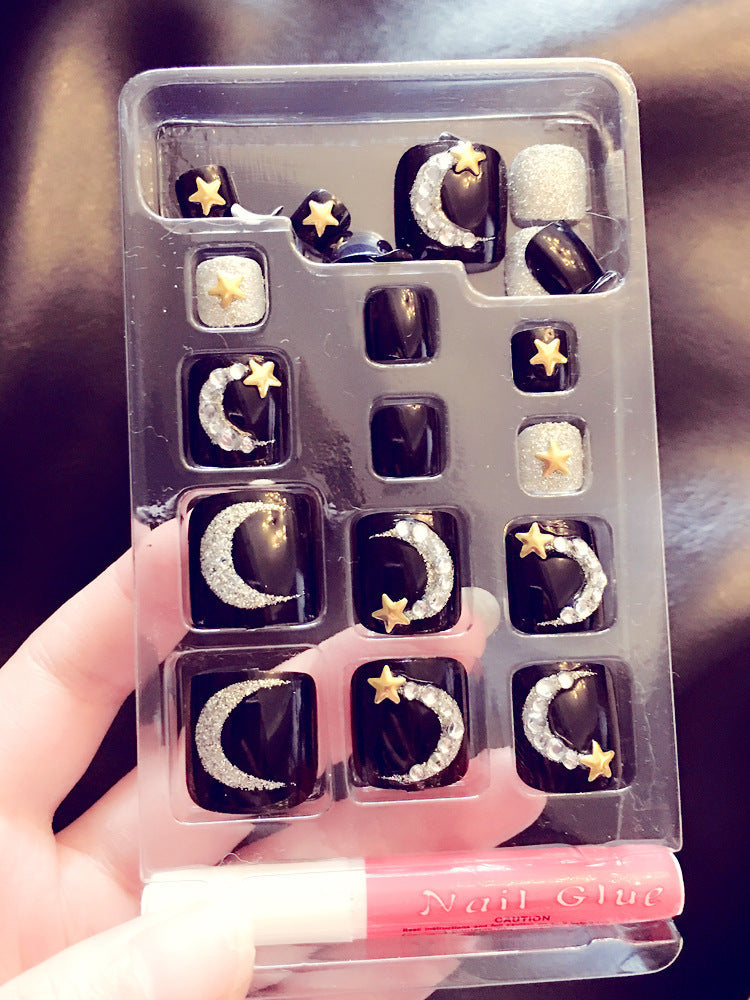 24 Pcs Professional Artificial Acrylic Toe Nails – Full Cover Press-On Toe Nail Patches
