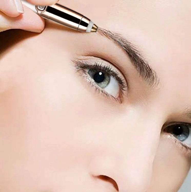 Electric Eyebrow Trimmer – Precise Painless Brow Shaper & Hair Remover