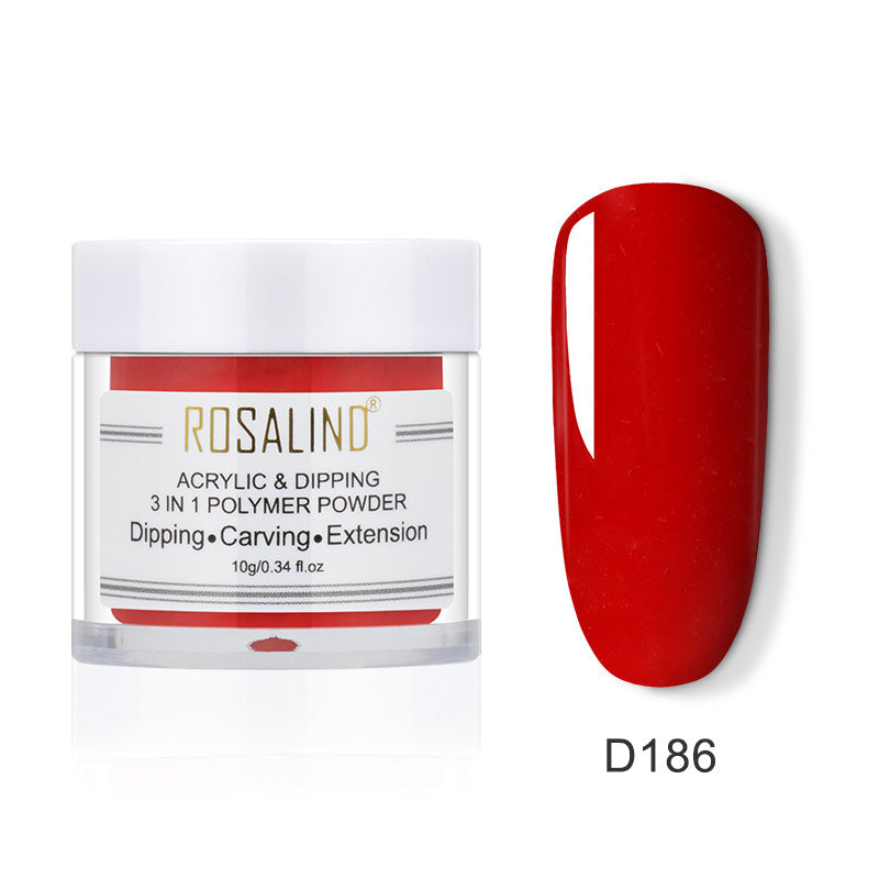 Crystal 3-in-1 Infiltrating Powder – Multi-Use Nail Acrylic, Dipping & Builder Powder