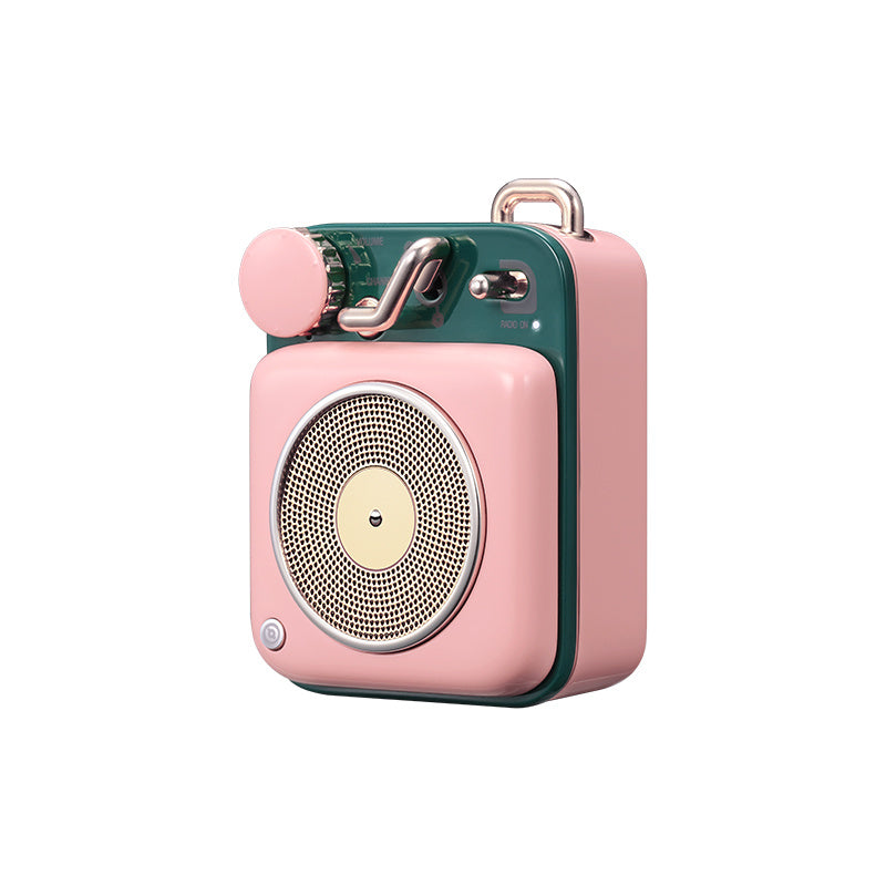 Mini haut-parleur de voiture rétro de petite taille
