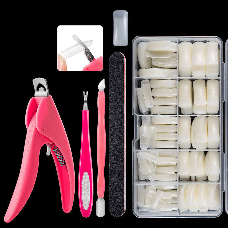 500 Pcs French Fake Nails – Full Cover Acrylic Nail Tips for DIY Manicure & Nail Art