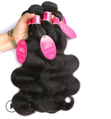 Brazilian Body Wave Human Hair Wig – Natural Color, Real Human Hair Extensions