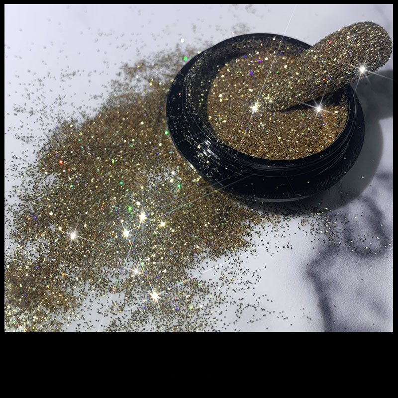 Crystal Diamond Nail Glitter Powder – Sparkling Glitter Dust for Acrylic & Gel Nails (Trending on TikTok)