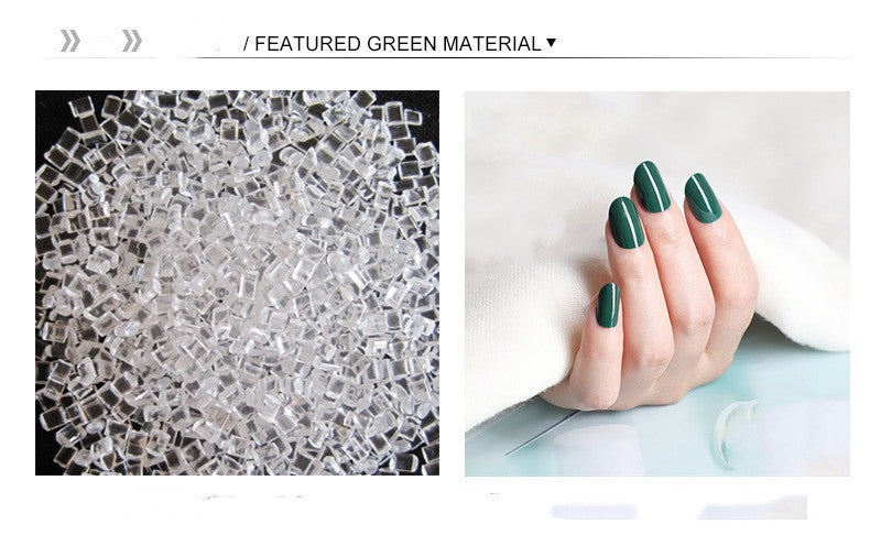 Finished Nail Art Set – Glitter Sugar Snow Powder Wearable Press-On Nails for DIY & Salon