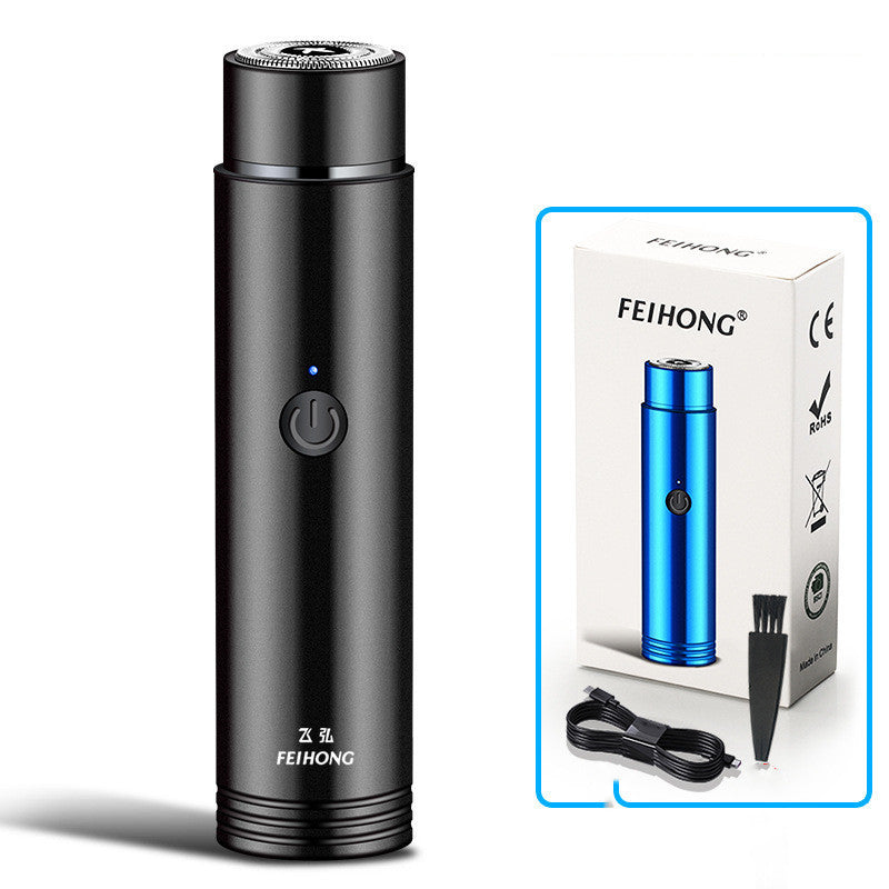Mini Electric Shaver – Portable USB Rechargeable Travel Shaver for Men