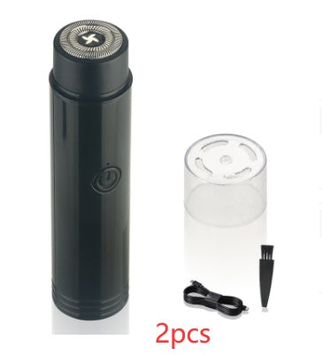 Mini Electric Shaver – Portable USB Rechargeable Travel Shaver for Men