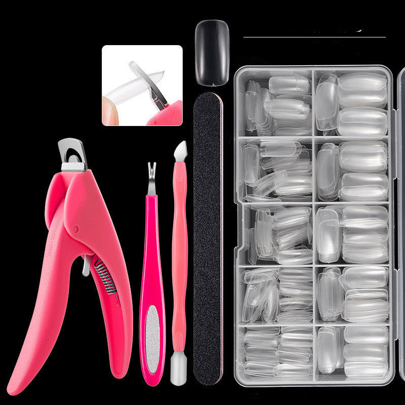 500 Pcs French Fake Nails – Full Cover Acrylic Nail Tips for DIY Manicure & Nail Art