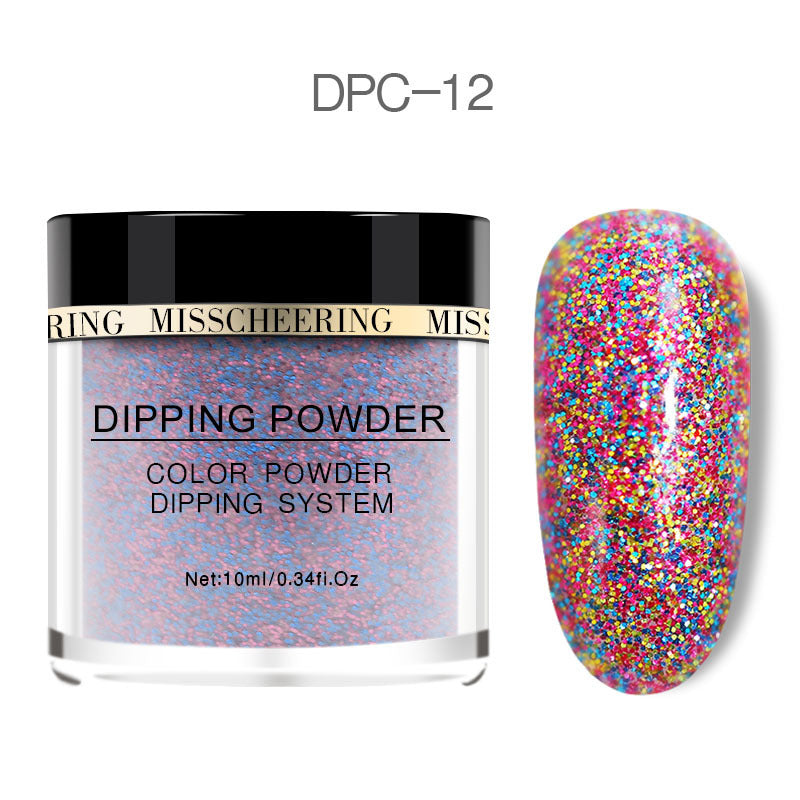 Laser Glitter Nail Powder – Ultra-Fine Sparkling Dust for Acrylic, Gel & DIY Nail Art