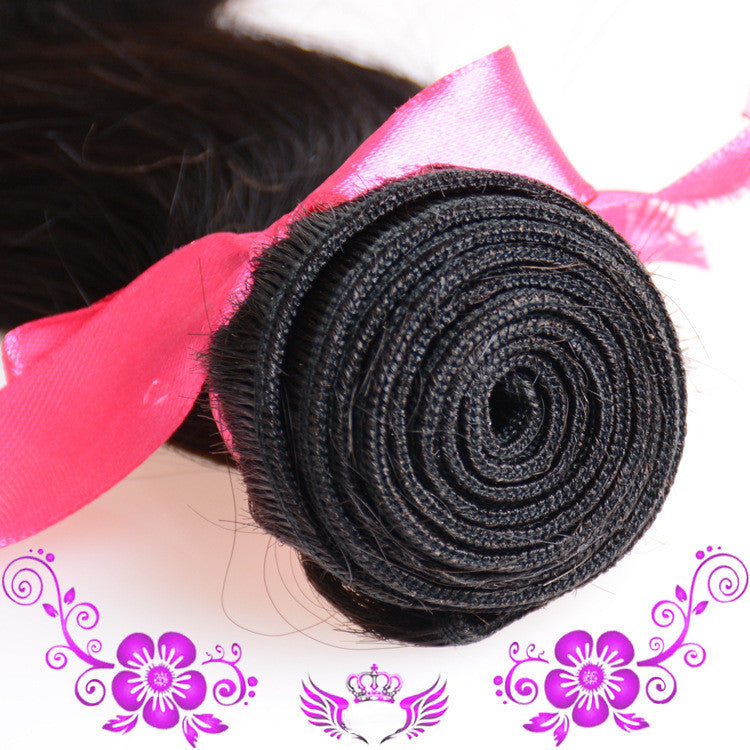 Peruvian Virgin Hair Body Wave – 100% Real Human Hair Weave Bundles, Natural Black Extensions