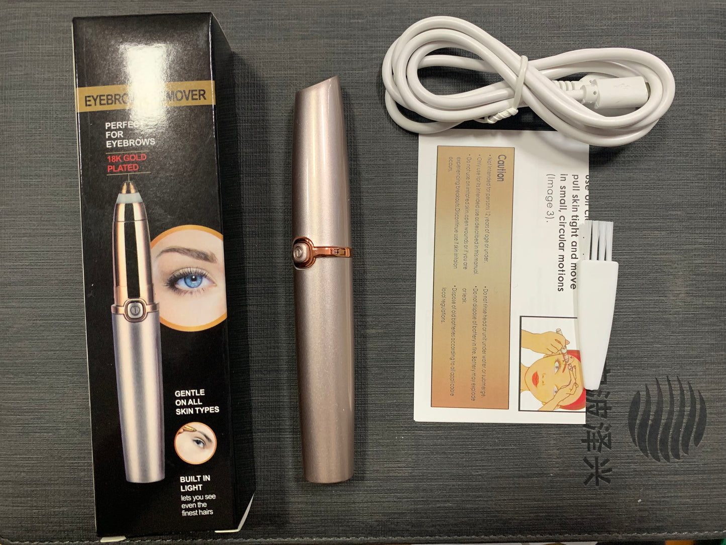 Electric Eyebrow Trimmer – Precise Painless Brow Shaper & Hair Remover