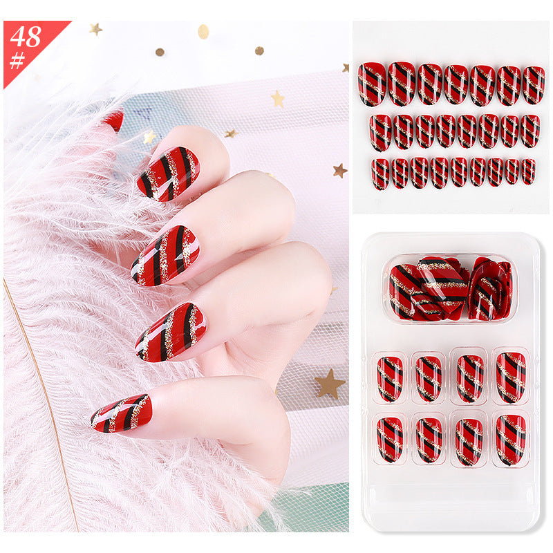 Wearable Fake Nail Patches – Reusable Press-On Nails for Quick DIY Manicure