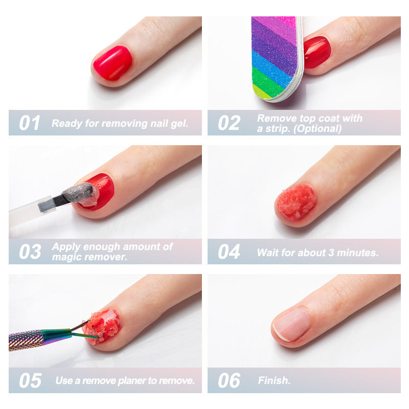 15ml Nail Polish Remover – Quick & Gentle Formula for Easy DIY & Salon Manicure Cleanup