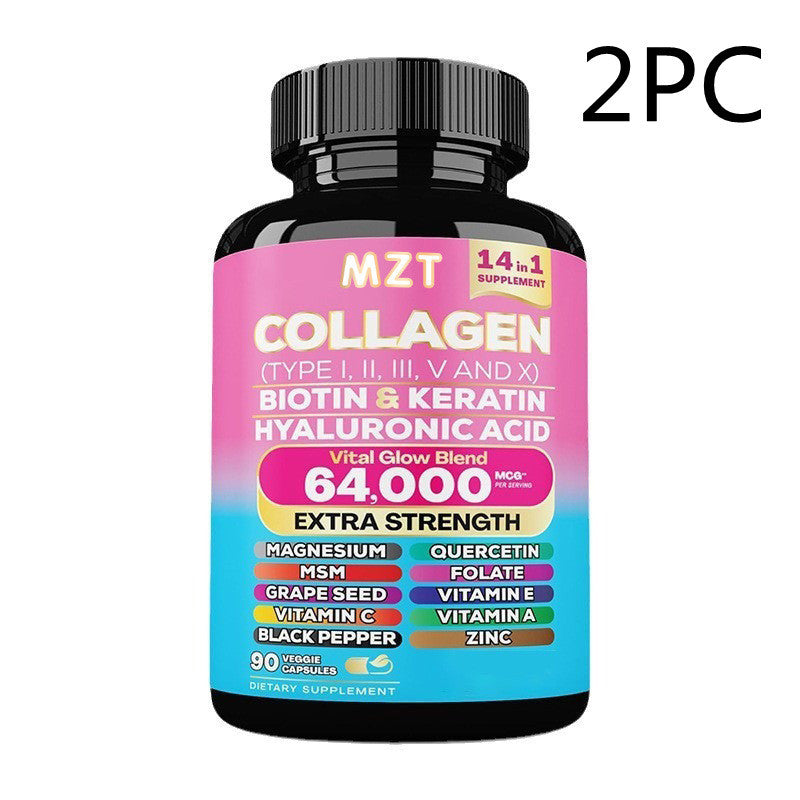 Collagen Capsules – Beauty Supplement for Skin, Hair, Nail & Joint Support