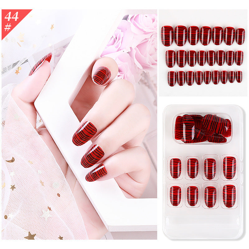 Wearable Fake Nail Patches – Reusable Press-On Nails for Quick DIY Manicure