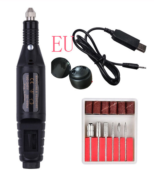 Electric Nail Drill Pen – Portable Nail Polish Machine & Manicure Tool for DIY & Salon