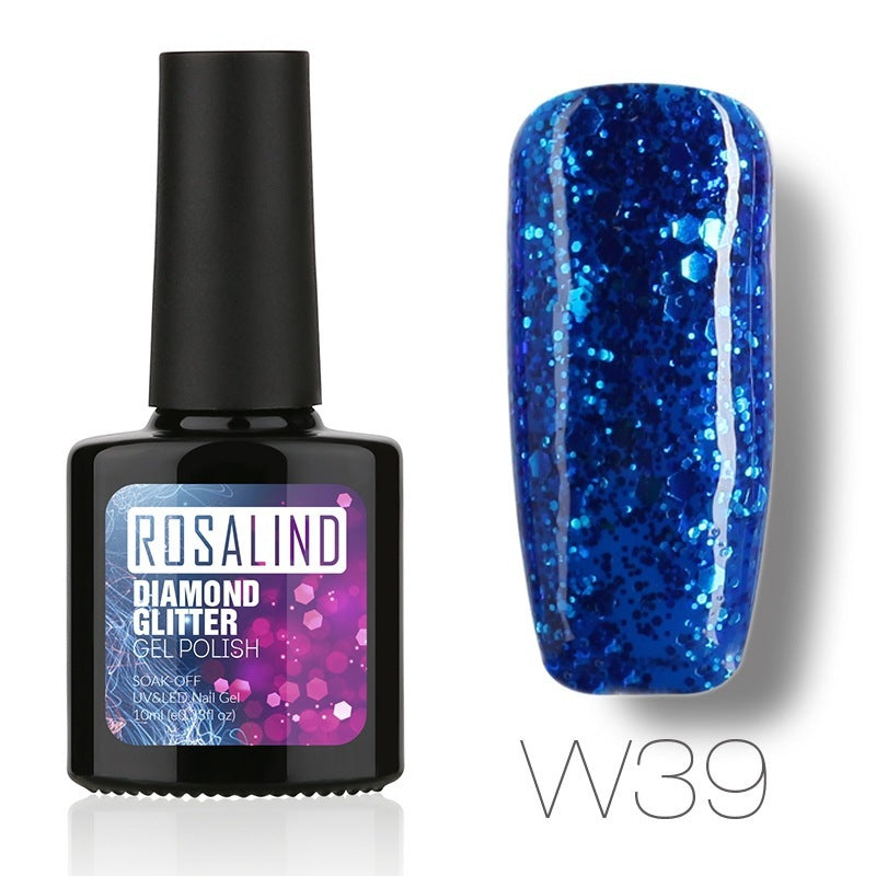 Diamond Nail Gel – Shiny Long-Lasting UV/LED Gel Polish for Sparkling Nail Art