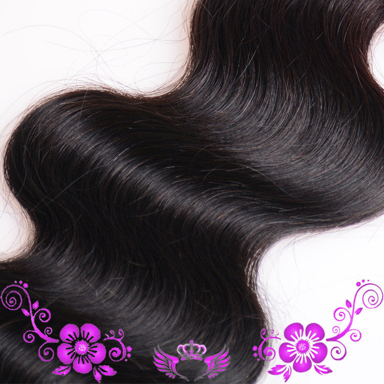 Peruvian Virgin Hair Body Wave – 100% Real Human Hair Weave Bundles, Natural Black Extensions