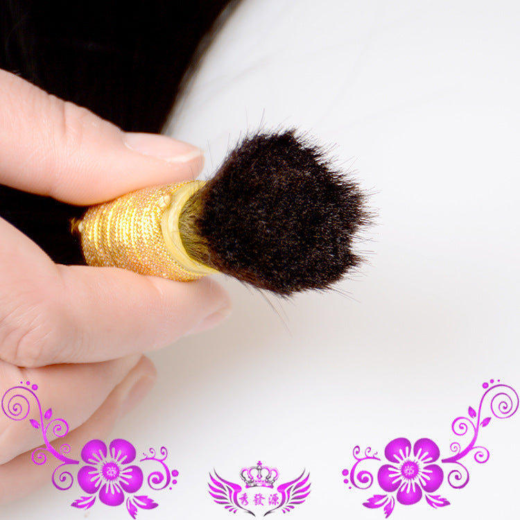 Real Human Hair Piece – Natural Clip-In Topper & Hair Extensions for Volume & Coverage