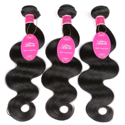 Brazilian Body Wave Human Hair Wig – Natural Color, Real Human Hair Extensions