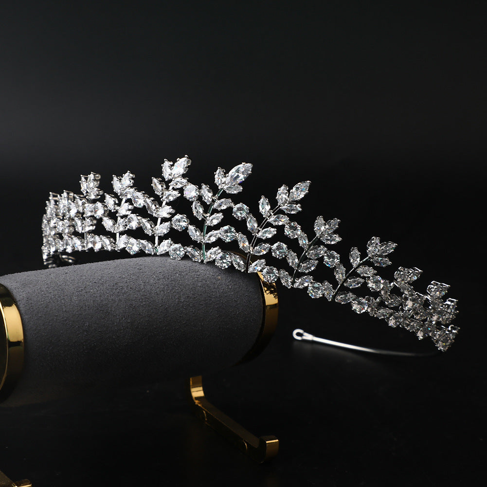 Jane Eyre Bridal Crown – Elegant Vintage Tiara Headpiece for Wedding Jewelry & Bride Accessories