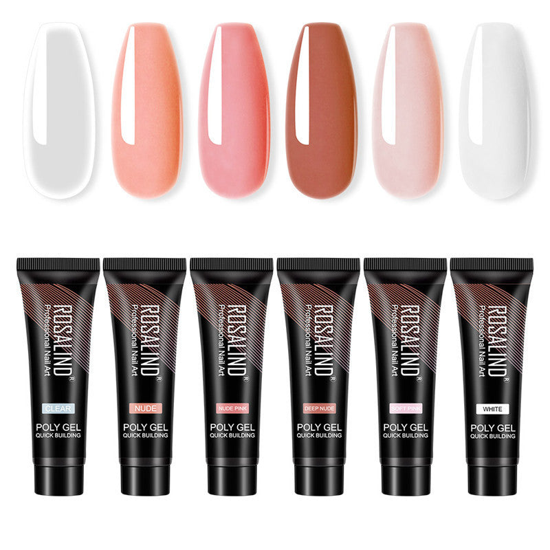 Multi-Color Nail Solid Glue – Strong Modeling Gel for Quick & Easy DIY Nail Extensions