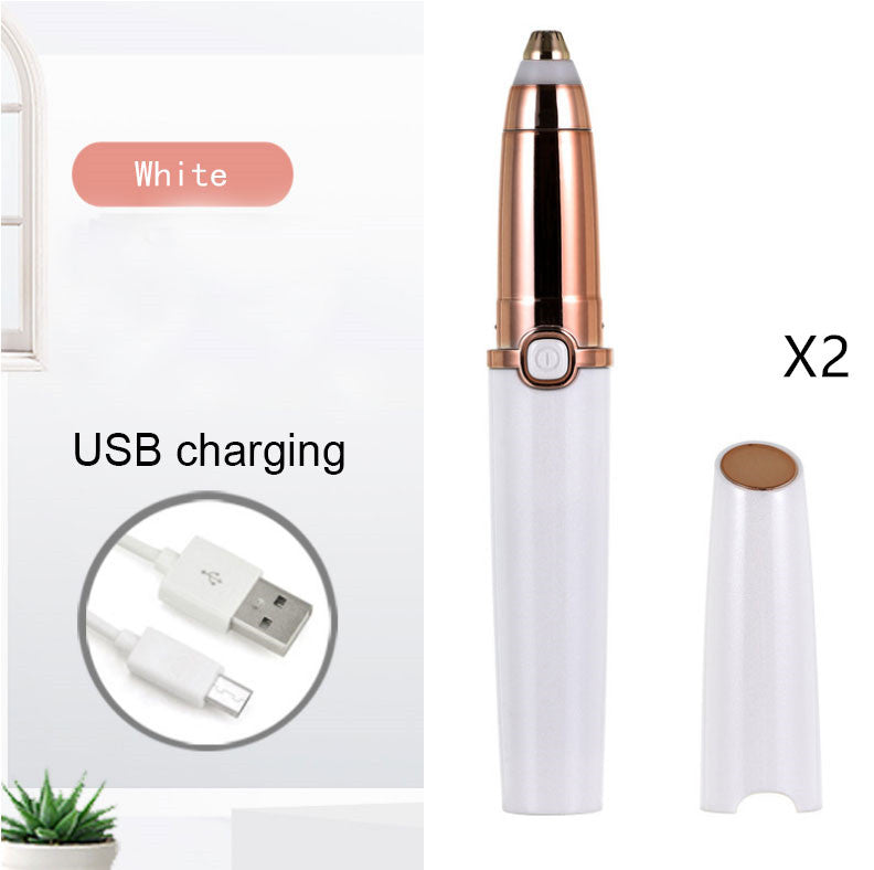 Electric Eyebrow Trimmer – Precise Painless Brow Shaper & Hair Remover
