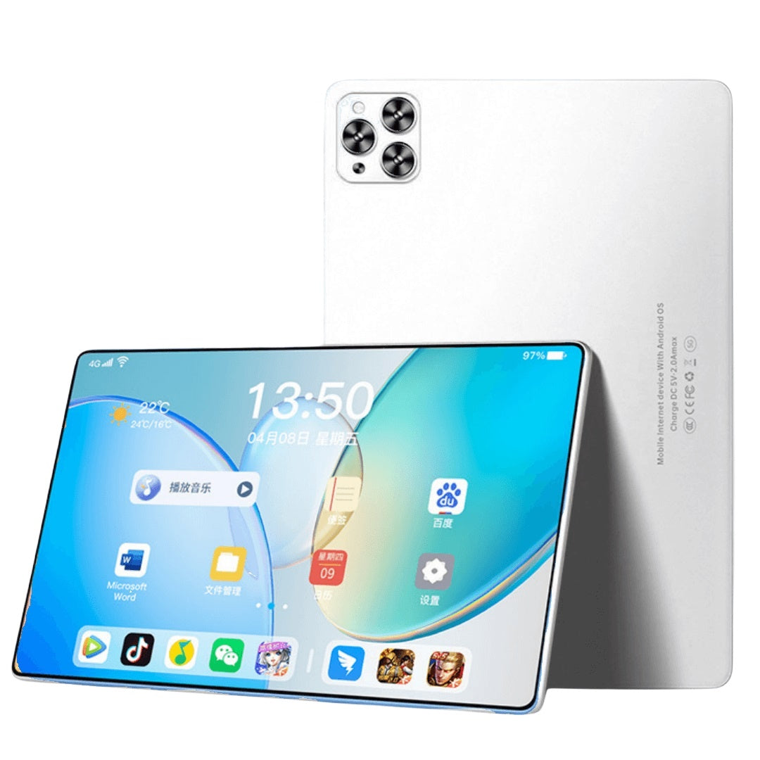 10.1-Inch Android 12 Tablet PC – 4GB RAM, MTK6762 Processor, 4G LTE, Ideal for Business, Study & Gaming
