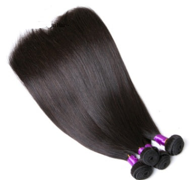 Brazilian Human Hair – Straight Hair Extensions & Weave Bundles | Natural Color, Hot Sale
