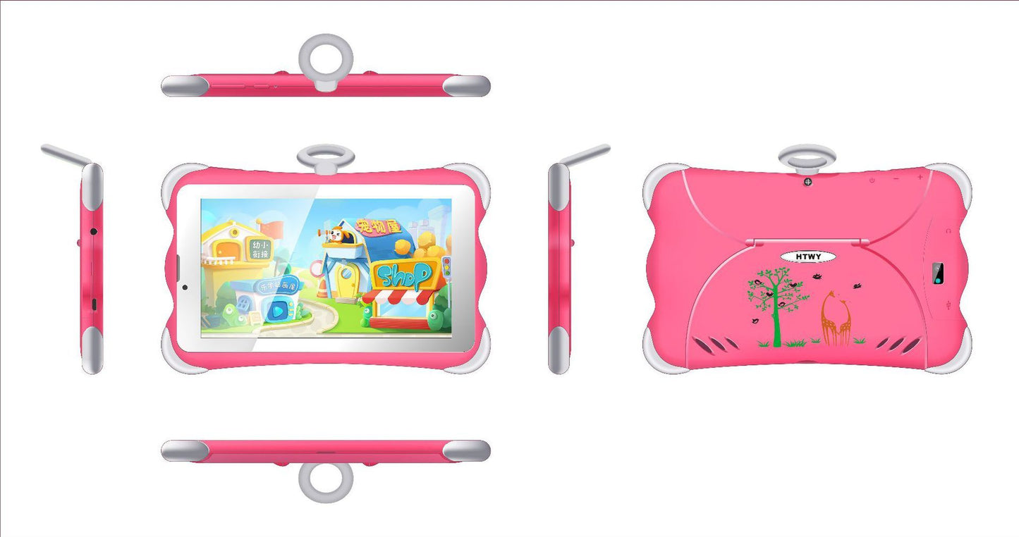 Nouvelle tablette d'apprentissage pour enfants de 7 pouces avec support et appels 3G