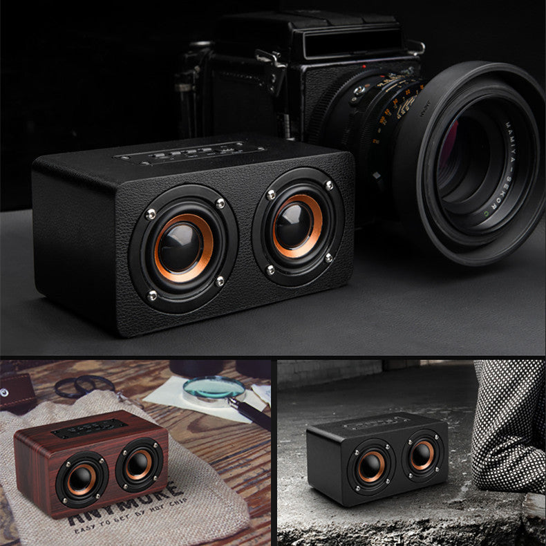 Mini haut-parleur Bluetooth sans fil, caisson de basses, carte karaoké pour voiture