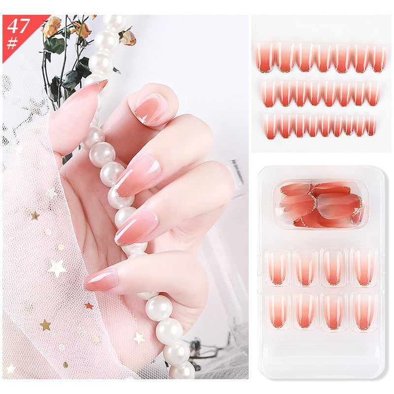Wearable Fake Nail Patches – Reusable Press-On Nails for Quick DIY Manicure