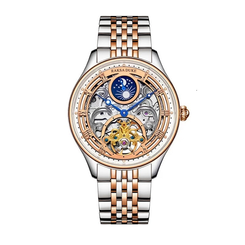 Business Leisure Waterproof Watch with Steel Strap – HZ Mobile