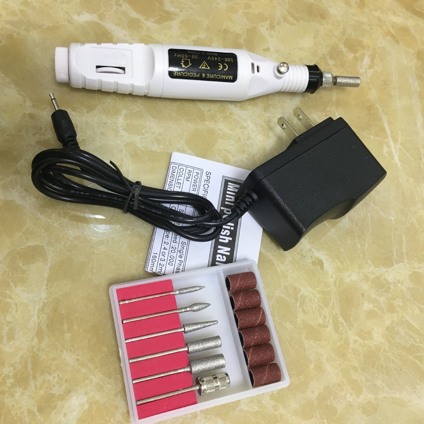 Electric Nail Drill Pen – Portable Nail Polish Machine & Manicure Tool for DIY & Salon