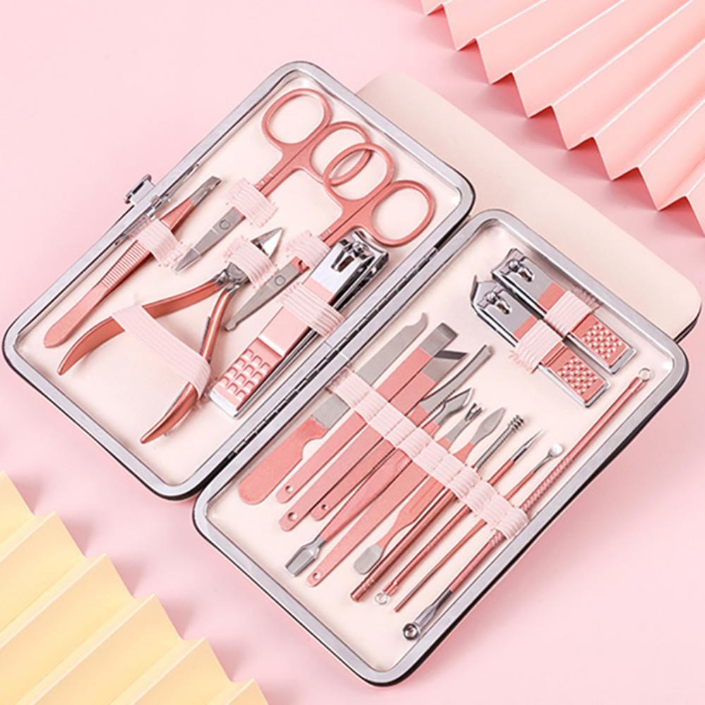 Professional Nail Clippers & Pedicure Set – Scissors, Dead Skin Pliers, Ear Spoon & Nail Groove Trimmers