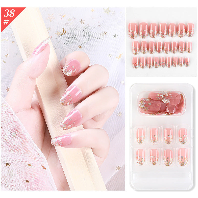 Wearable Fake Nail Patches – Reusable Press-On Nails for Quick DIY Manicure