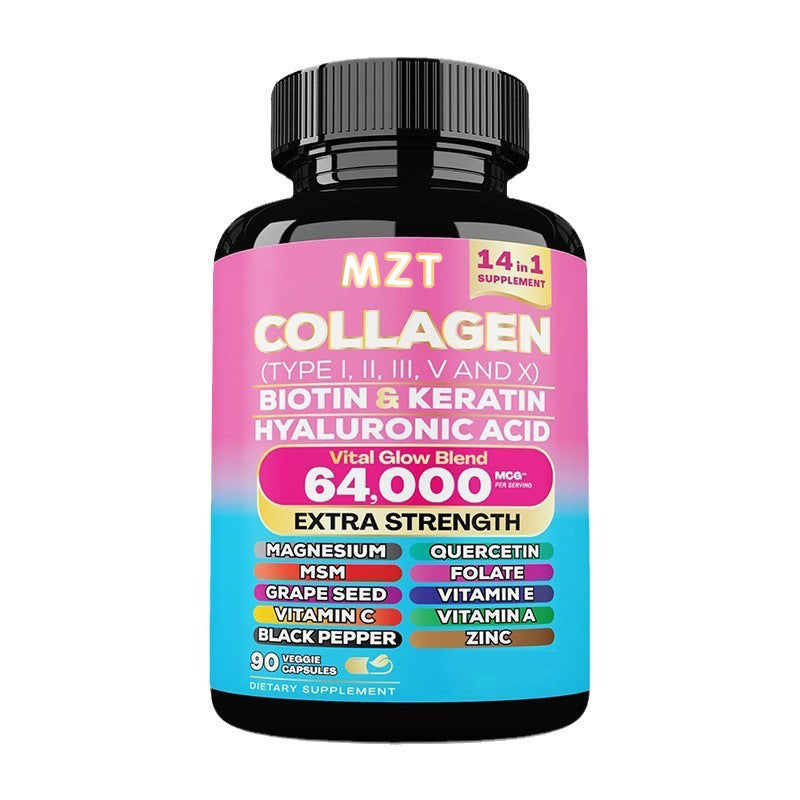 Collagen Capsules – Beauty Supplement for Skin, Hair, Nail & Joint Support