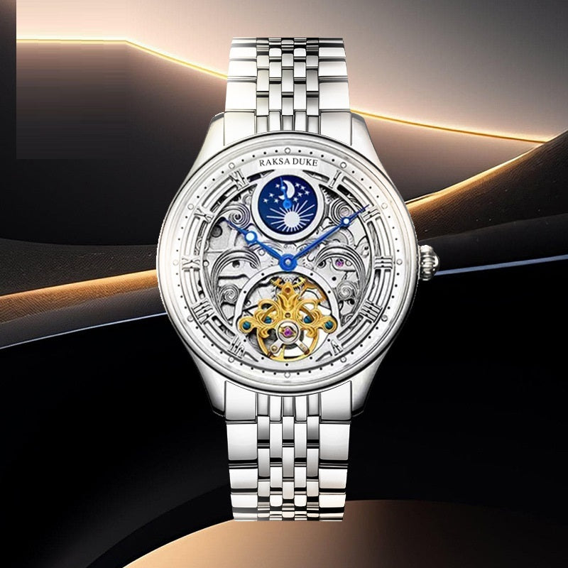 Business Leisure Waterproof Watch with Steel Strap – HZ Mobile