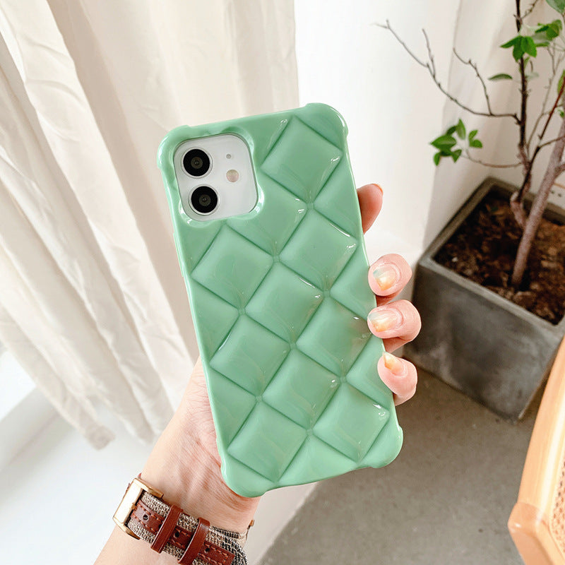 Creative Three-dimensional Rhombus Simple Mobile Phone Case