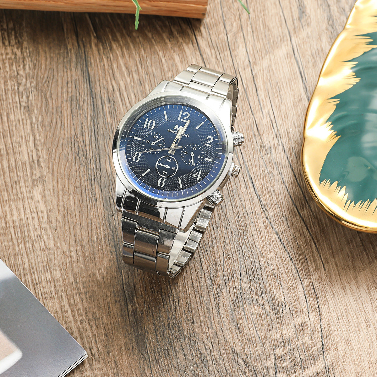 Men’s Business Gift Watch Set – Holiday & Birthday Bracelet & Necklace – HZ Mobile