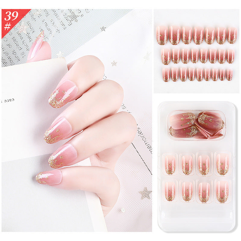 Wearable Fake Nail Patches – Reusable Press-On Nails for Quick DIY Manicure