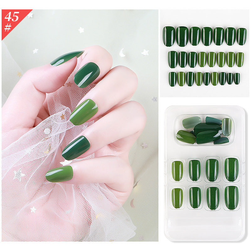 Wearable Fake Nail Patches – Reusable Press-On Nails for Quick DIY Manicure