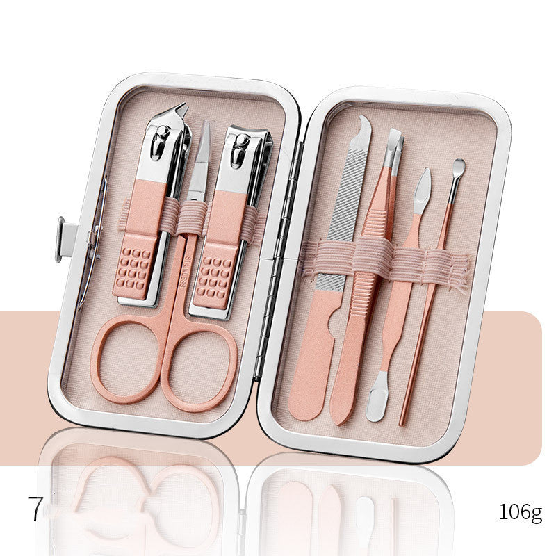 Professional Nail Clippers & Pedicure Set – Scissors, Dead Skin Pliers, Ear Spoon & Nail Groove Trimmers