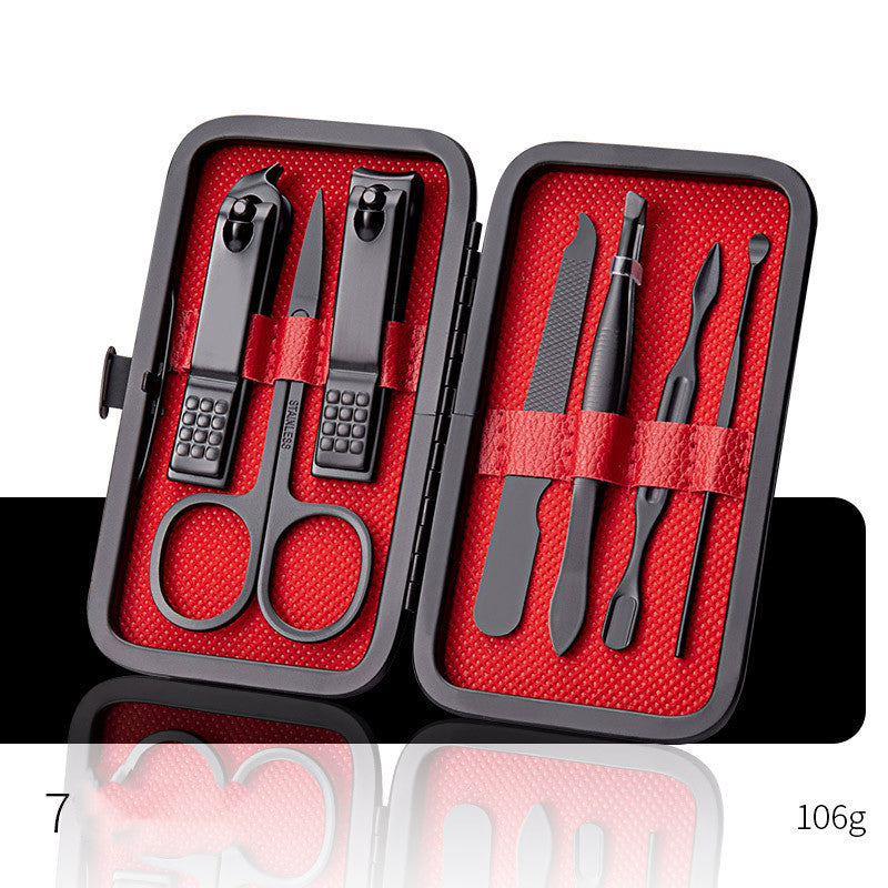 Professional Nail Clippers & Pedicure Set – Scissors, Dead Skin Pliers, Ear Spoon & Nail Groove Trimmers