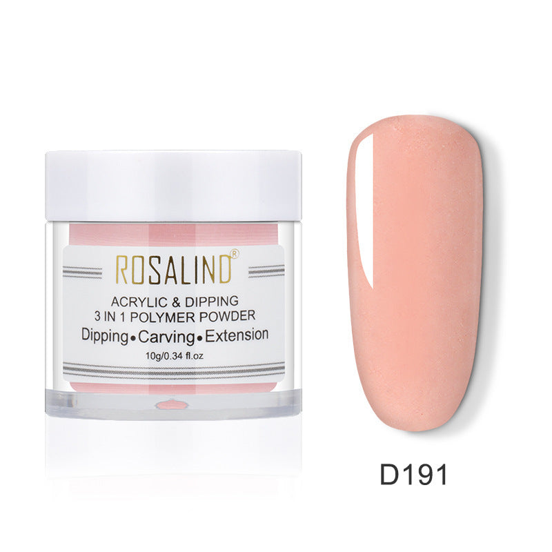 Crystal 3-in-1 Infiltrating Powder – Multi-Use Nail Acrylic, Dipping & Builder Powder
