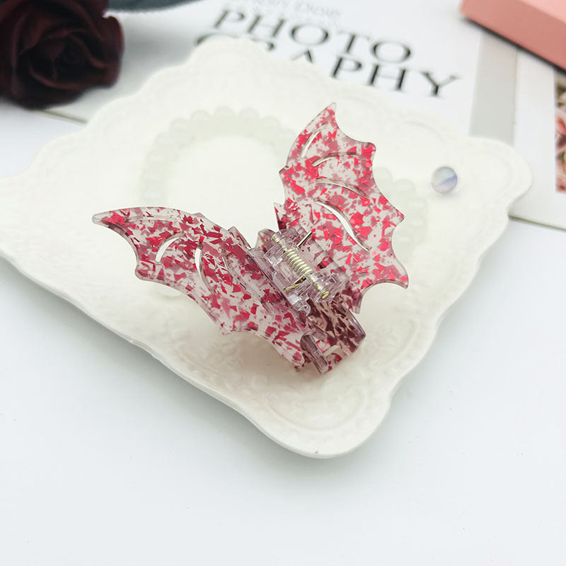 Halloween Bat Hair Clips – Cute Bat Barrettes for Girls & Women | Spooky Hair Accessories for Parties & Costumes