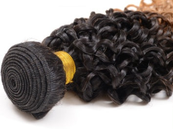 Real Human Hair Extensions – Gradient Color Wig & Clip-In Hair Extensions for Natural Styling