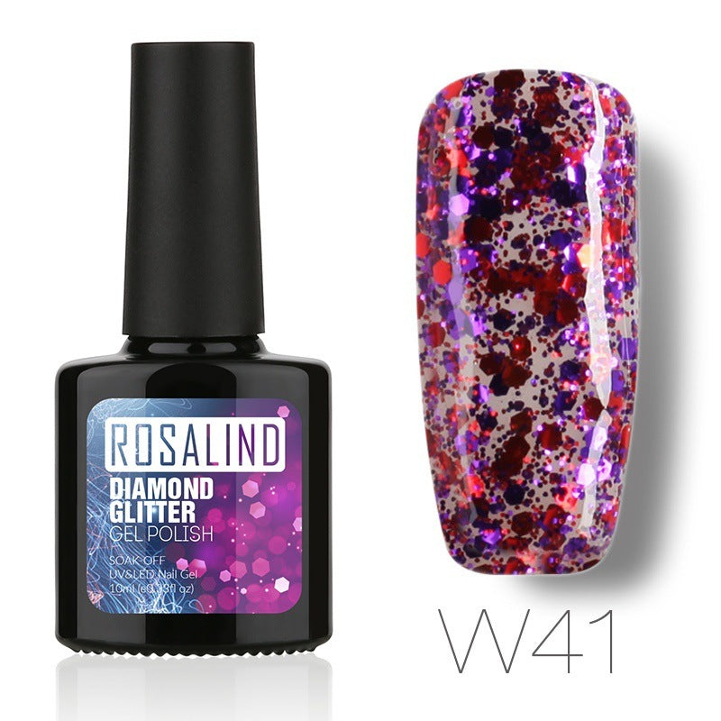 Diamond Nail Gel – Shiny Long-Lasting UV/LED Gel Polish for Sparkling Nail Art