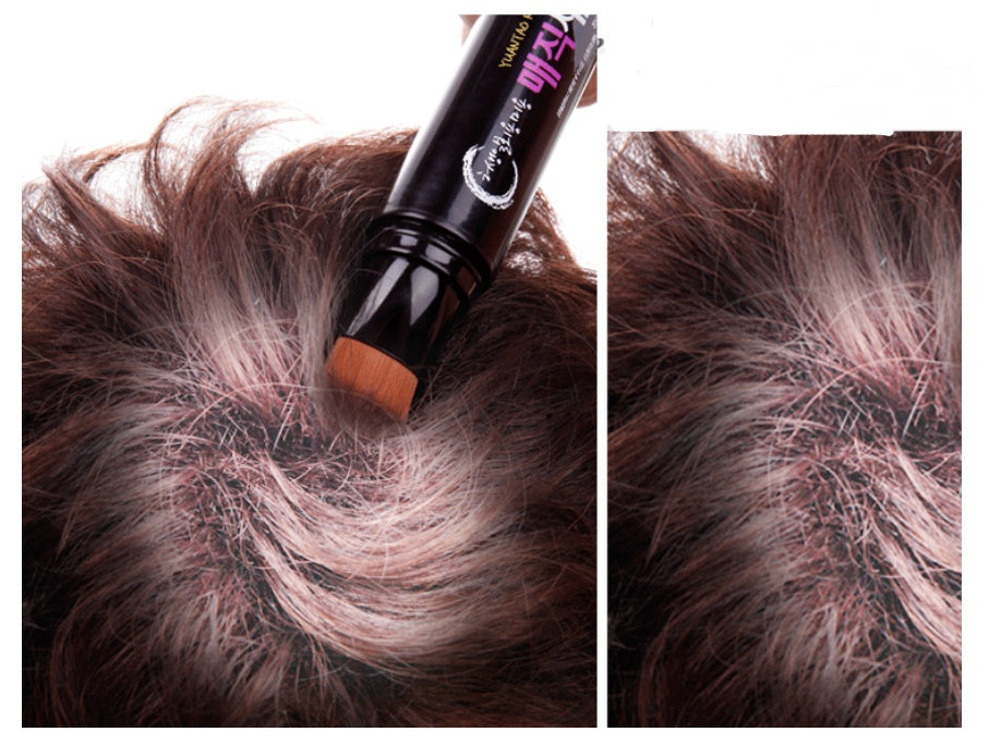 Temporary Hair Color Brush & Comb – One-Time White Wax Hair Dye Pen for DIY Styling