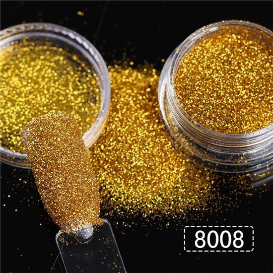 Holographic Nail Glitter Powder – Sparkling Fine Dust for Acrylic, Gel & DIY Nail Art