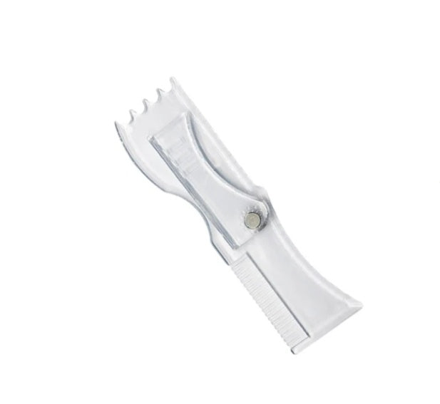 Multifunctional Beard Shaping Comb – Men’s Styling Template with Manual Rotating Edge